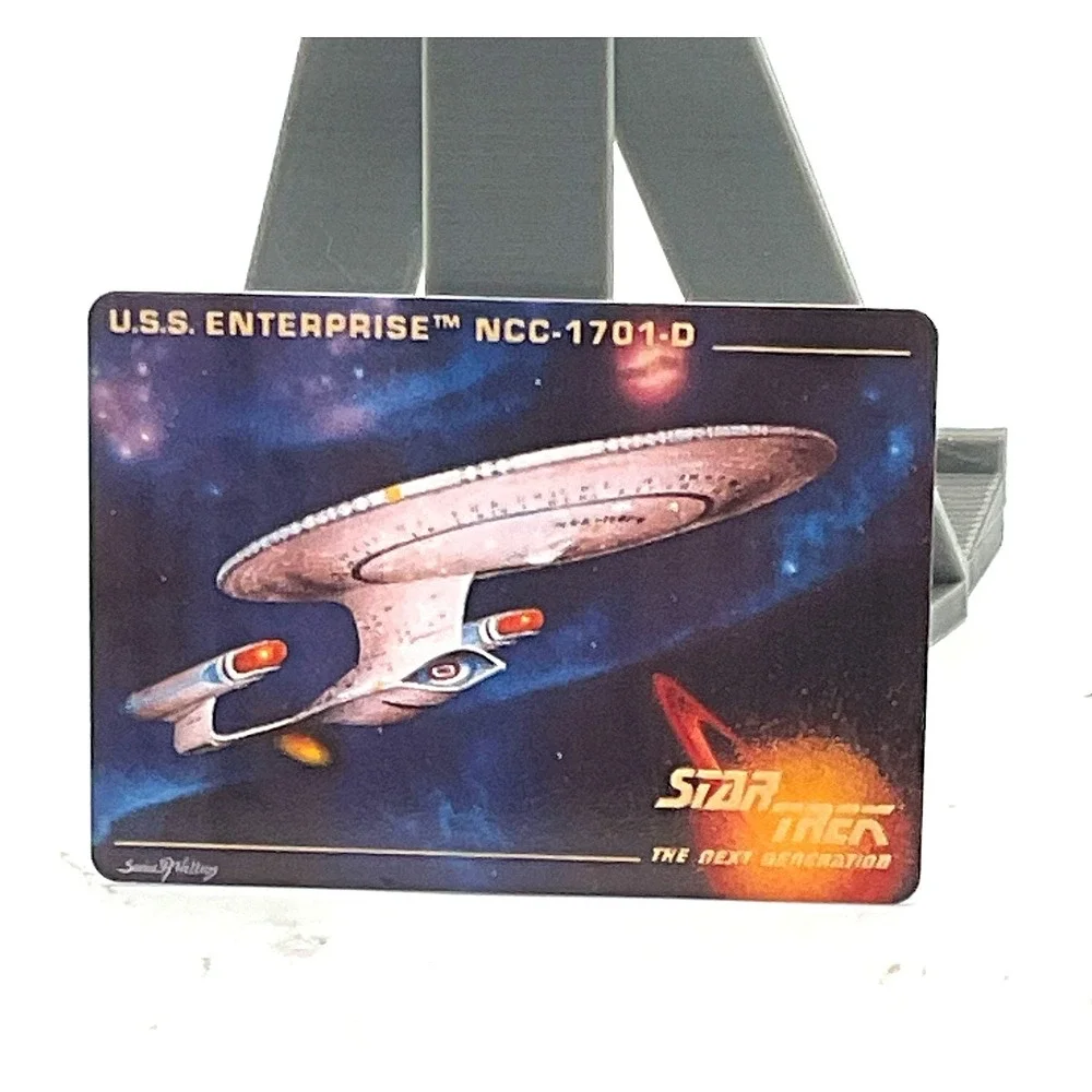 Hamilton Collection Star Trek NCC-1701-D‎ Porcelain Card